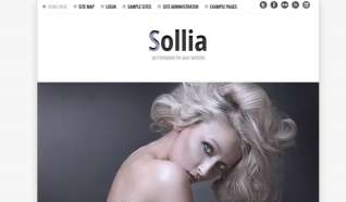 Шаблон Sollia Lite 2 для CMS Joomla от Прочие