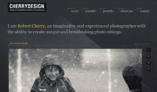 Шаблон GK CherryDesign для CMS Joomla от GavickPro