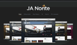 Шаблон JA Norite для CMS Joomla от JoomlArt
