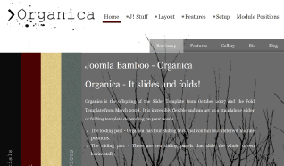 Шаблон JB Organica для CMS Joomla от JoomlaBamboo
