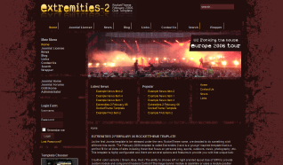 Шаблон RT Extremities 2 для CMS Joomla от RocketTheme