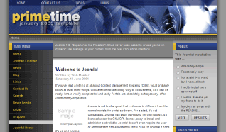Шаблон RT PrimeTime для CMS Joomla от RocketTheme
