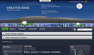 Шаблон S5 Creative Edge для CMS Joomla от Shape5